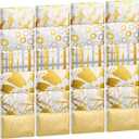 24 Packs Travel Size Tissue Pocket Slim Pack Facial 3 Ply Wallet Size Pocket Tissues for Travel Wedding Party Favors, 6 Styles(Stylish Style)