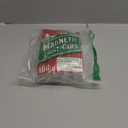 Signs Authority 100 Pack Extra Strong Magnetic Christmas Light Clips - Magnetic Hooks for Outdoor String Lights on Gutters, Fences, Roof - Shatterproof All-Weather Magnet Clips for Xmas Lights Outdoor