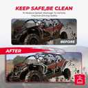 KEMIMOTO Wider X3 Fender Flares, Upgraded Ultra Wide Mud Guards Extended Front and Rear Compatible with 2017-2025 Can Am X3 & Max OEM Replacement #715002973