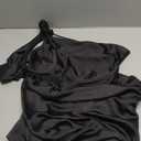 2025 Satin One Shoulder Maxi Dress for Women Summer Silk Formal Elegant Backless Ruffle Sleeveless Wedding Guest Dresses, M