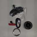 OHLPRO 15W Magsafe Car Mount Charger for iPhone 17, Fast Wireless Charging Magnetic CD Slot Holder with 3M Adhesive Base for Dashboard, Aluminum Shell, Compatible with iPhone 16/15/14 Pro Max, Black