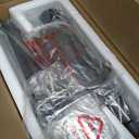 Karaoke Machine, Portable Bluetooth Speaker with 2 Wireless Microphones for Adults & Kids,Singing Machine for Parties and Gatherings, PA System Supports TWS/USB/TF/REC/AUX and TV Connected