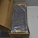 Forbena Black and Gold Bathroom Floating Shelves for Wall, Decorative Wall Mounted Shelves for Kitchen Coffee Bar Station Organizers and Storage, Hanging Shelving Unit for Bedroom Living Room (2-Pack)