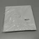 FtyFty Unisex Adult Matte Graduation Cap with Tassel Year Charm (White)