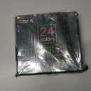 24-Color Glitter Acrylic Marker Pen, Glitter Metallic Shimmer Marker, Water-based Ink Glitter Pens for Rocks Egg DIY Crafts Making