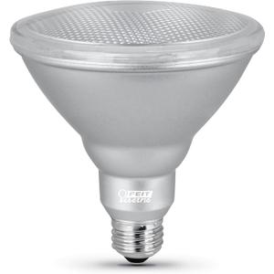 Feit Electric PAR38 LED Bulb, 90W Equivalent, Dimmable, 3000k Bright White, 1000 Lumen, 22 Year Lifespan, E26 Base, PAR38 Flood Light Bulb, CRI 90, Indoor/Outdoor, UL Listed, 1 Pack, PAR38DM/930CA