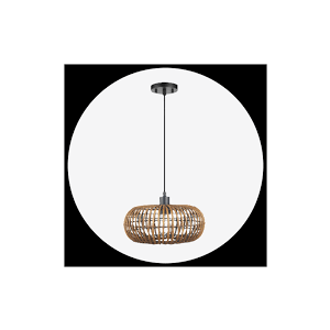 Globe Plug-in FITZ Pendant Light Hanging Light Fixture For Living Room NEW