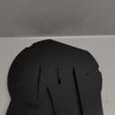 Roshtia 1 Pcs Beverage Dispenser Stand Bamboo Wood Drink Dispenser Stand Fits 6-8" Diameter of Glass Jar Base for Glass Beverage Water Jug Containers (Black)