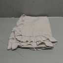 Beige Grey Body Pillow Cover 20x54inches Long Pillowcase Ruffled Pillowcases Shabby Chic Ruffled Fringe Decor Cute Body Ruffled Pillow Sham