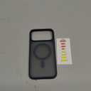 TORRAS Stronger Magnetic & Shockproof for iPhone 17 Pro Max Case, Fit for MagSafe, Mil-Grade Drop Protection, Camera Control, DIY Button, Slim for iPhone 17 Pro Max Phone Case Translucent Deep Blue