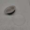 Elkay LKQD35PT Polymer Disposer Flange with Removable Basket Strainer and Rubber Stopper, Putty
