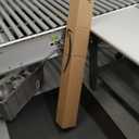 Frameless Shower Door Seal Strip 2 Pack x 39 Inch H for 3/8" Thick Glass Shower Door Side Seal Strip Bottom Seal Door Sweep, Ultra Clear Polycarbonate Stop Showers Leaks Create A Water Barrier