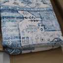 Washable 8x10 Area Rug - Living Room Large Rug Stain Resistant Carpet Vintage Carpet Bedroom Non-Slip Backing Home Decor Floor Decor Mat,Light Blue