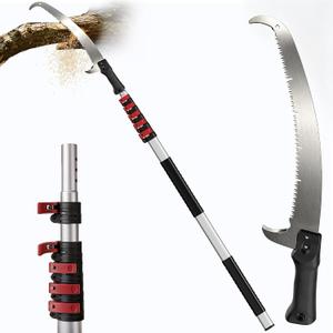 AgiiMan 26FT Reach Pole Saw for Tree Trimming, Upgraded Heavy-Duty Pole Saw