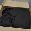 HAINARverS Stretch Spandex Folding Chair Covers 30PCS Universal Fitted Chair Cover Protector for Wedding,Party, Banquet, Holidays, Celebration, Decoration (Black, 30 PCS)