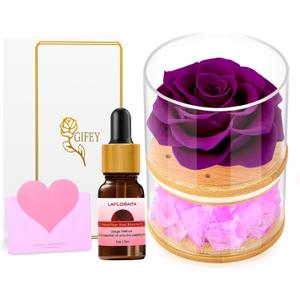 Mother's Day Rose for Mom,Home Scent Rose Real Flower Roses,Birthday Gift for Women, mom/her,Perfect Decoration for Bedroom and Office.