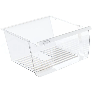 2188656 Crisper Bin, compatible with Whirlpool Refrigerator,Fridge Drawers,Kenmore Refrigerator Parts,Whirlpool Shelf Replacement- WP2188656,2188656 Fridge Crisper Drawer (Upper)