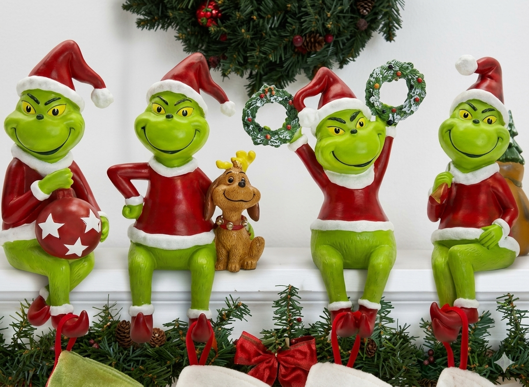 The Grinch Christmas decor