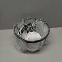 TQVAI 10 Inch Railing Planter - Fit for 1.5 to 3.5 Inches Railing - Adjustable Hanging Planters Outdoor Balcony Deck Flower Pot Holder Metal Baskets for Garden Orchid, Patio Ledge, Pack of 3, Black