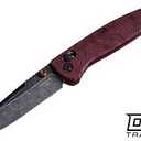 Hogue Mysto 3.4" Clip Point Manual Folder (Metal) Pocket Knife, Black Diamond Richlite Frame, Stone Tumbled Blade Finish - 24457