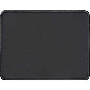 Gaming Mouse Pad with Stitched Edges, Large Black Mousepad, Non-Slip Rubber Base
