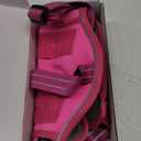 Small Dog Harness, Heavy Duty Tactical No Pull Dog Harness, No Choke, Easy On and Off Pet Vest with Molle System, Adjustable Reflective Dog Vest with Breathable Padded for Walking Hiking Training (S(Neck:16-22",Chest:20-28"),18-35 lbs, Pink)