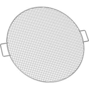 Stanbroil Fire Pit Cooking Grill Grate - Outdoor Round BBQ Campfire Grill Grid - Camping Cookware - Stainless Steel, 24 Inch