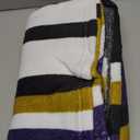FOCO NFL Unisex-Adult NFL Team Logo 60" x 50" Supreme Slumber Plush Throw Blanket