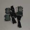 4 Pack Battery Operated Christmas Tree Lights,16.5 Ft String Lights with Auto Timer 8 Modes, 50 LED Wreath String Lights for Indoor Outdoor Xmas Tree Party Decor (Cool White)