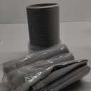 HOXHA Portable Air Conditioner Hose with Insulated Hose Cover Warp 5.9 Inch AC Exhaust Vent Duct Hose with Sleeve Fit 5 Inch to 5.9 Inch Universal AC Tube Hose Kit Parts Accessories