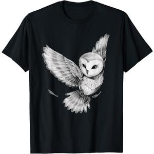 Owl Shirt for Women, owl Shirt for Men, owl Shirt for Boys T-Shirt Large