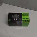 BRCOVAN Anti-Theft Phone Mount Holder with Vibration Dampener [1s Lock & Release] [Camera Friendly] with Aluminum Medium Arm & Square Base, for Car Boat Truck Motorcycle ATV UTV, Fit 5.4-7.2'' Phones