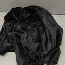 Exclusivo Mezcla Fleece Black Throw Blanket for Couch, Sofa, Super Soft and Warm Blankets, All Season, Cozy, Plush, Lightweight, 50x60 Inches
