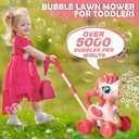 Chridark Bubble Lawn Mower for Kids Toys Age 3 4 5 Year Old: Unicorn Bubble Machine for Toddlers 1-3, Backyard, Travel, Party, Outdoor Toddler Toys, Birthday Gifts for Toddler Girls