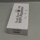 WiFi Extender Signal Booster,WiFi Extender Supports 105 Devices, 1.2Gbps Home Signal Booster,Dual Band 5GHz/2.4GHz, WiFi Booster Up to 12880 Sq.ft, EasyMesh Compatible, One Ethernet Port