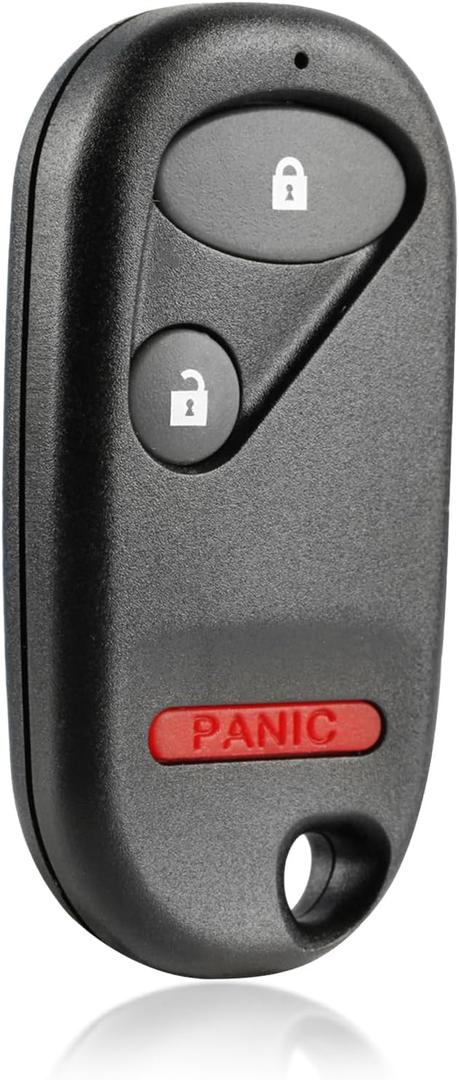 USARemote Car Key Fob Keyless Entry Remote fits Honda Civic EX LX DX 2001 2002 2003 2004 2005 / Honda Pilot 2003 2004 2005 2006 2007 (NHVWB1U521, NHVWB1U523) with Instructions