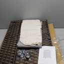 Laundry Hamper with Wheels&Lid, 50.2 Gallons(190L) Rolling Laundry Basket with Wheels, 3-Section Laundry Hamper, Handwoven Rattan Clothes Hamper with 6 Removable Liner & 3 Mesh Laundry Bags, Brown