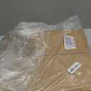 C Shaped End Table with Charging Station, Side Table for Living Room Bedroom, Slide Under Couch Sofa TV Trays Desk, Small Narrow Space Applicable, Black