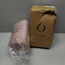 SOCHOW Flannel Fleece Blanket Twin Size, All Season Super Soft Cozy Blanket for Bed or Couch, Dusty Pink 60inch X80''