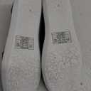 kufeiti Women's Canvas Slip On Shoes Sneakers for Women Fashion Comfortable White Black Elastic Sneakers for Women, 7