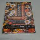 Wildflower Pages Puzzles for Adults 1000 Pieces Puzzle Clearance Vintage Books Challenging Adult Puzzles 1000 Pieces Puzzle Perfect for Game 27.5 x 19.6 inch