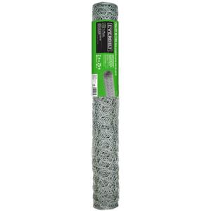 Everbilt 1 in. Mesh 2 ft. x 25 ft. 20-Gauge Galvanized Steel Poultry Netting 308404EB