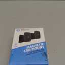 WixGear (2 Pack Universal Stick On Dashboard Magnetic Phone Car Mount, for Cell Phones and Mini Tablets with Fast Swift-snap Technology, (Newer Bigger Model)