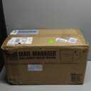 Mail Boss 7506 Mail Manager Curbside Locking Security Mailbox, Black,Large