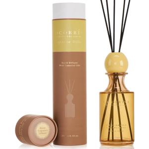 COCORRNA Blood Orange & Grapefruit Reed Diffuser 8.5 oz, Home Fragrance Oil Diffuser with 6 Reed Sticks, Long-Lasting Scent for Bathroom, Bedroom & Home Dcor
