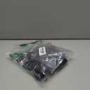 Danysu Women Rib Tank Top Padded Workout Top Square Neck Crop Tank Fitted Basic Cami Tops (Small, Black)