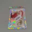 Heart Crystal Car Keychain, Cute Bling Bag Charms with Wristlet Keychain, Pretty Key Ring with Sparkly Rhinestones Heart, Key Fob for Handbag Purse (Red) (1 PC)