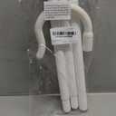 Poen Halloween Shepherd's Staff Hook Prop Costume 5Ft Tall Walking Cane Stick Plastic Crook Staff Shepherd Cosplay Accessory