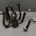 SUYUDSM Octopus Statue, Resin Octopus Coffee Cup Holder Bronze Home Decoration Home Bar Accessory (Bronze)