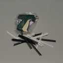 Tagging Gun for Clothing, Fine Stitch Mini Stitch Gun for Clothes,Stitch Quick Clothing Fixer Sewing Quilting Hemming Quick Stitch with 2 Needles,1500 Black & 1500 White Micro Fasteners (Greend and White Grip)